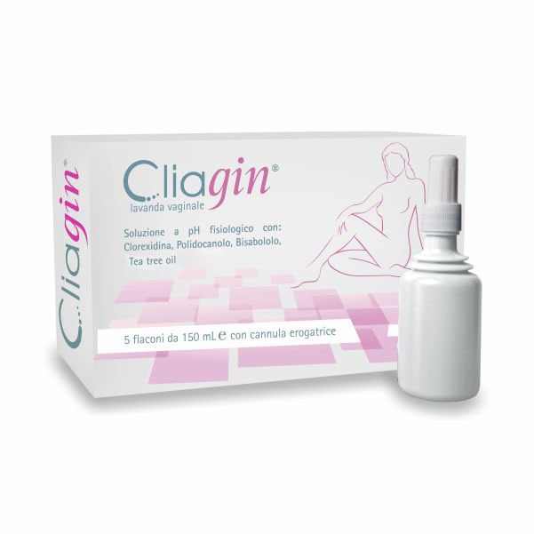 Cliagin Lavanda Vaginale 5 Pezzi da 150 ml